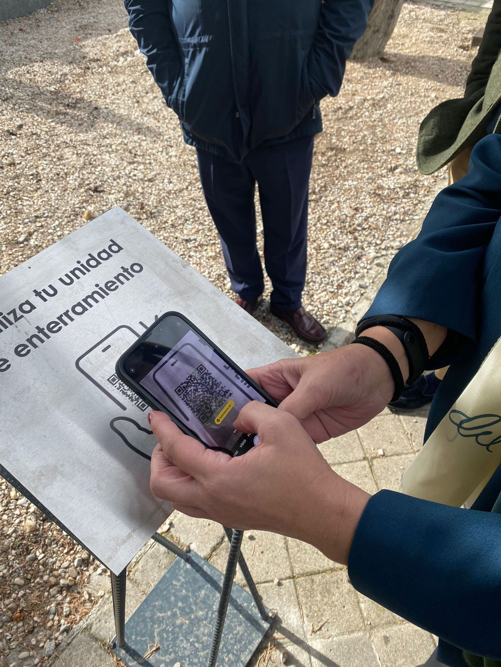 Código QR cementerio