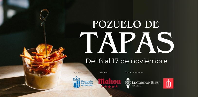 Cartel Pozuelo de Tapas noviembre 2024