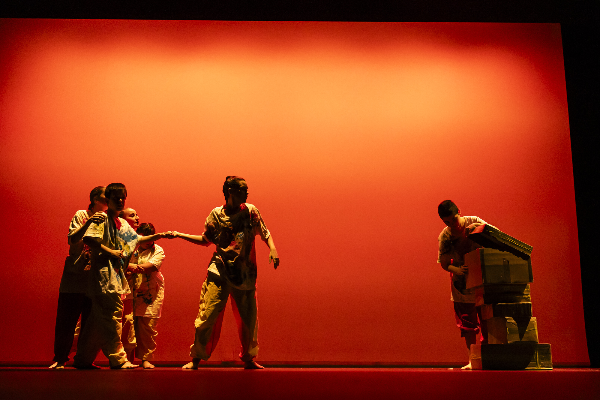 Espectáculo de artes escénicas en la celebración del acto del Día Internacional de las Personas con Discapacidad