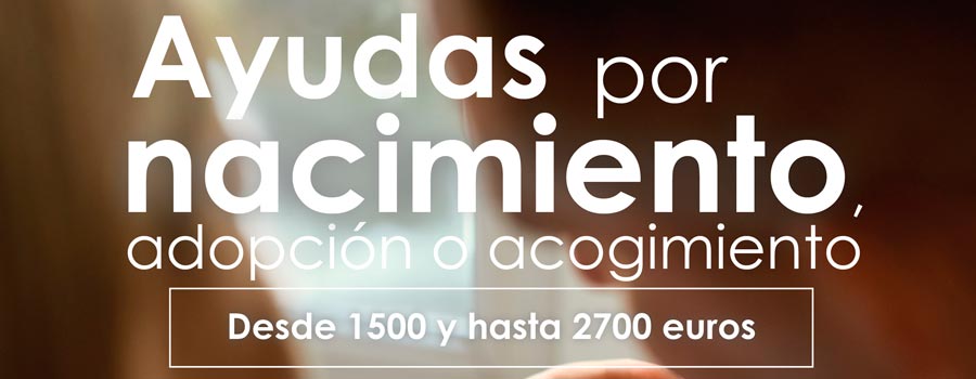 Solicitud de ayudas por nacimiento, adopción o acogimiento (2º cuatrimestre 2025)
