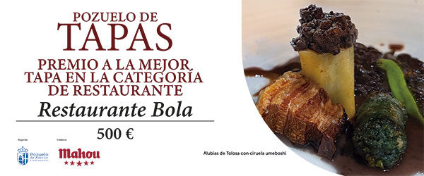 Mejor tapa restaurante REstaurante Bola