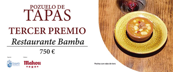 Tercer premio Bamba