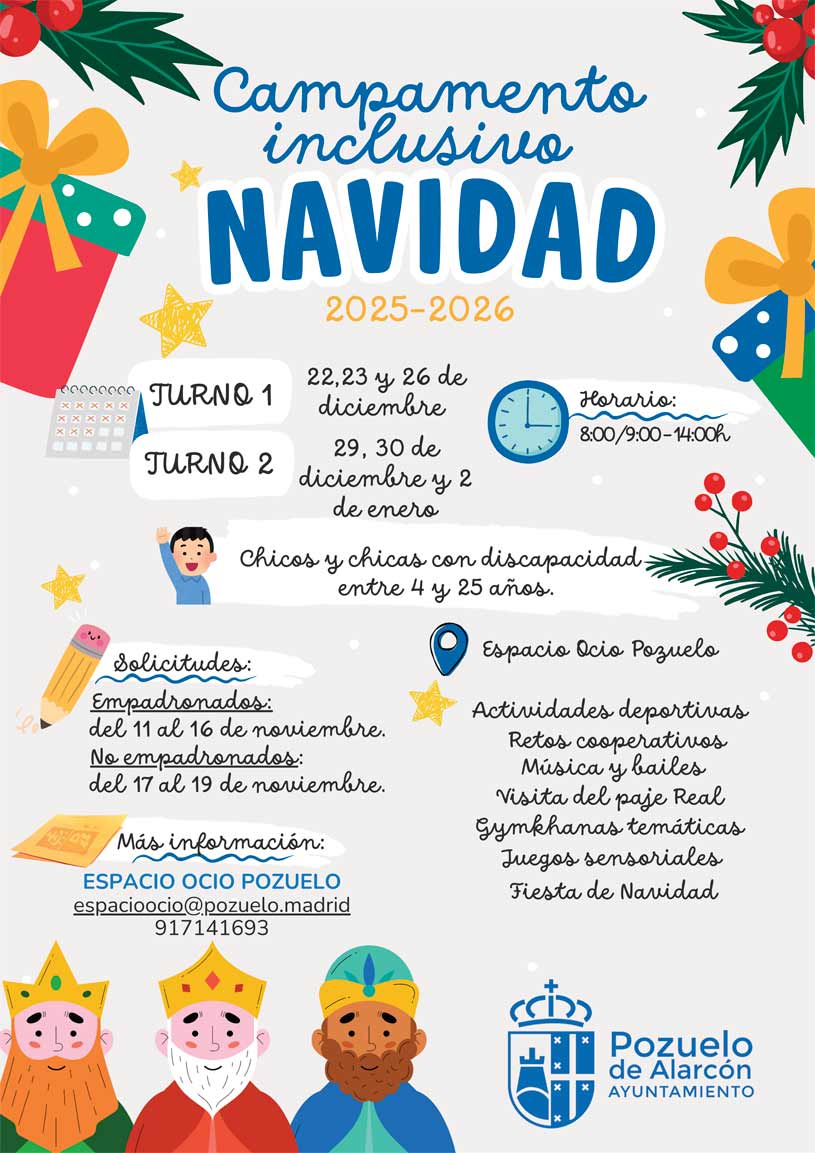 Campamento Urbano Inclusivo Navidad 2025