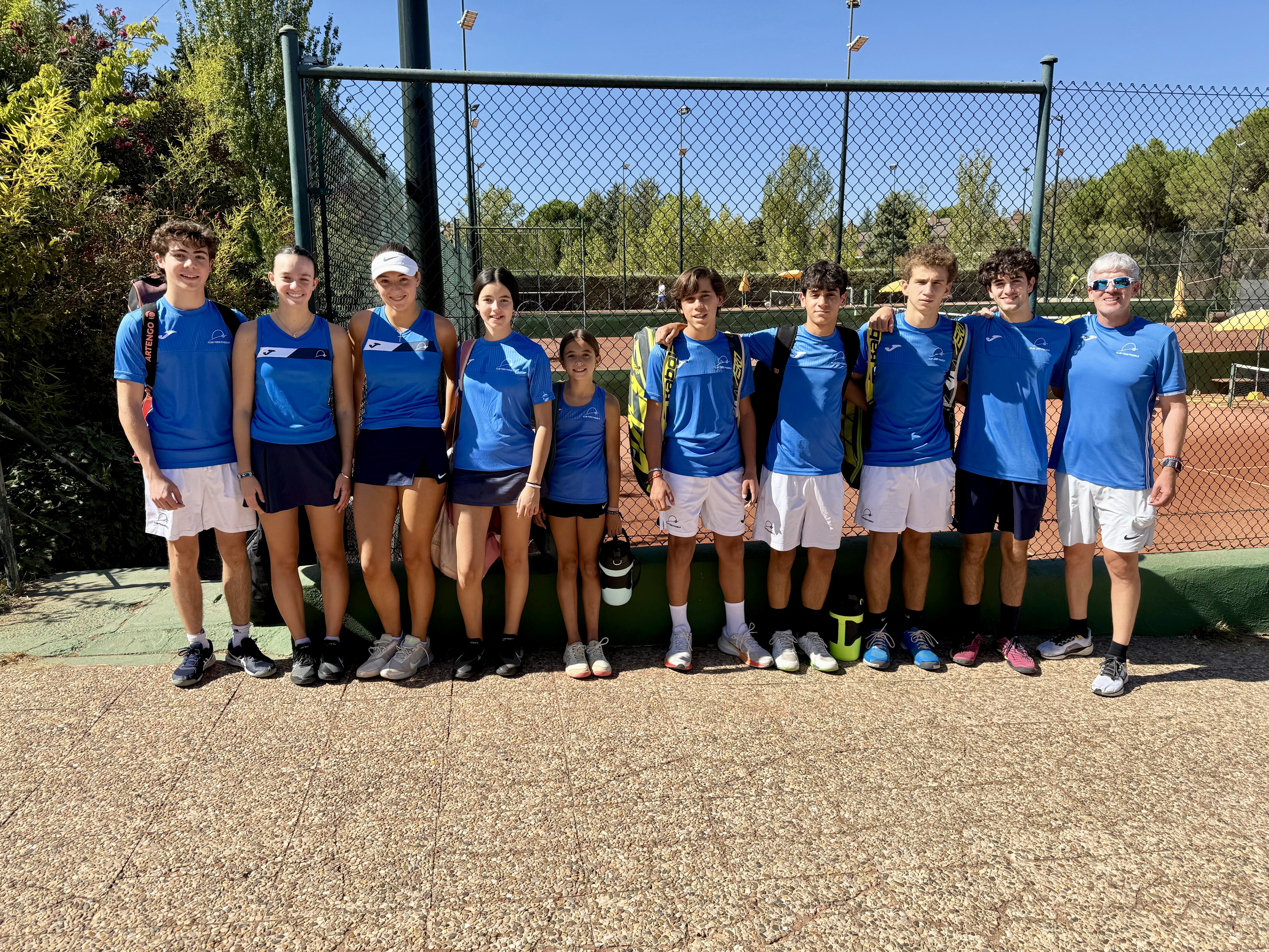 Inicio brillante del Club de Tenis Pozuelo en la Liga Juvenil 2025/2026 con tres victorias en la primera jornada