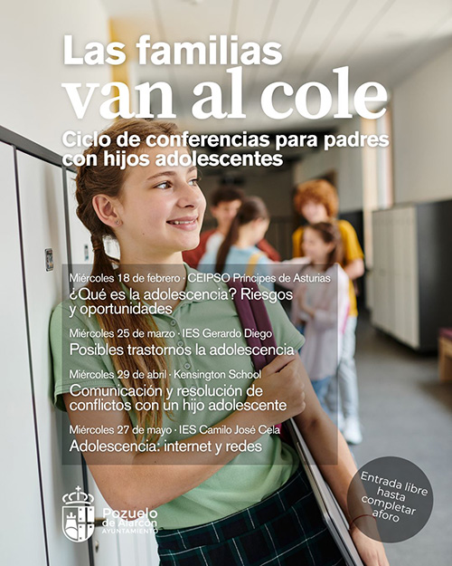 Las familias van al cole