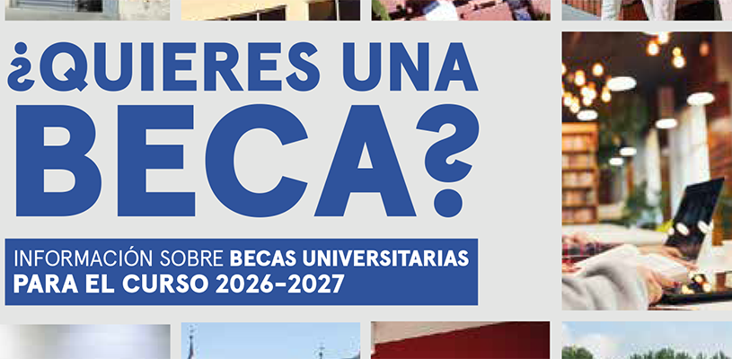 Tríptico Becas universitarias 2026-27