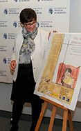 Susana Pérez Quislant, alcaldesa de Pozuelo, en la celebración del Día de la Biblioteca (Se abre en ventana nueva)