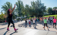 Clase de zumba (Se abre en ventana nueva)