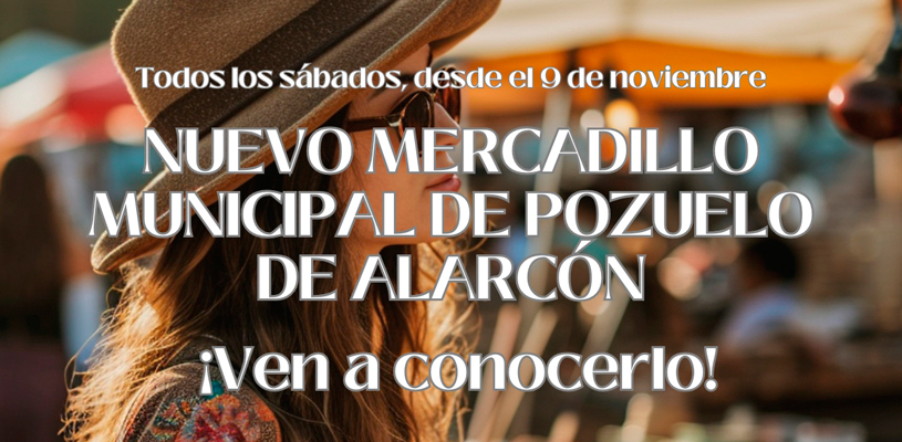 Banner reinauguración Mercadillo Municipal