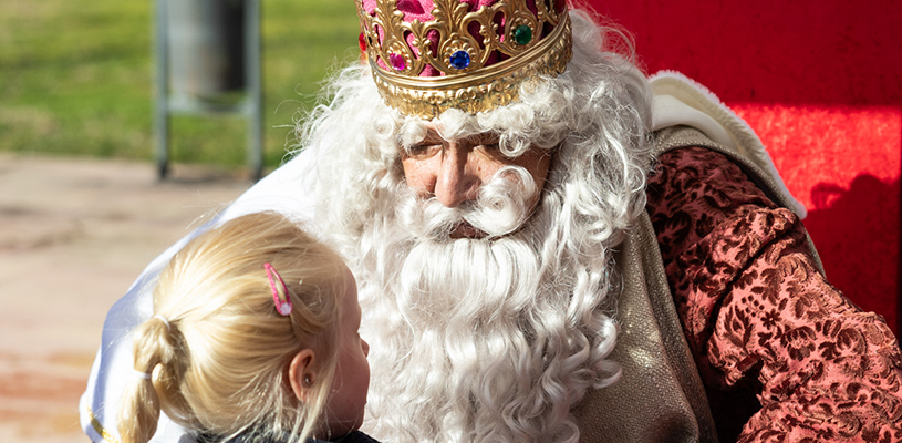 Entrega de cartas a SS.MM. los Reyes Magos de Oriente