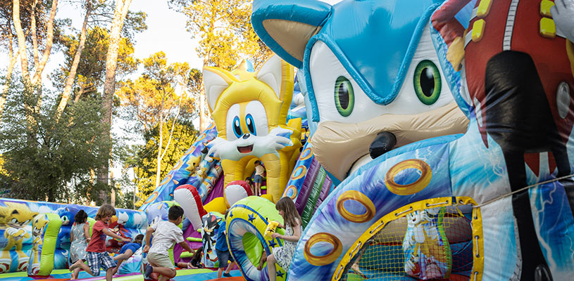 Actividades infantiles en el recinto ferial