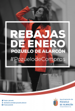 cartel rebajas enero