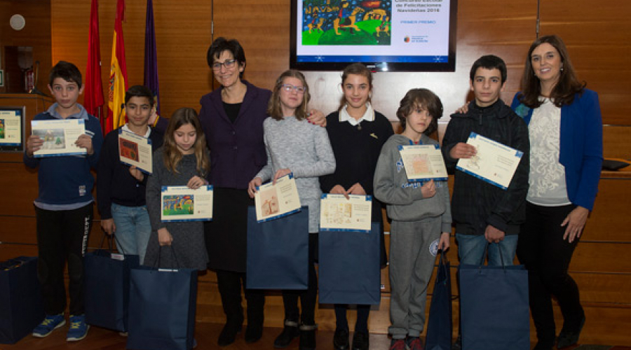 Entrega de premios de los Concursos escolares Navideños (Se abre en ventana nueva)