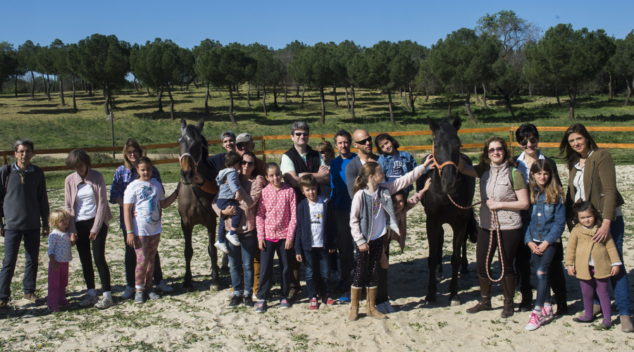 La alcaldesa ha acudido esta mañana al Aula de Educación para participar en esta actividad