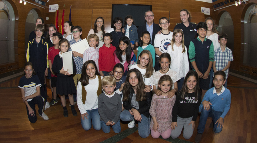 Premiados del concurso de educación y seguridad vial