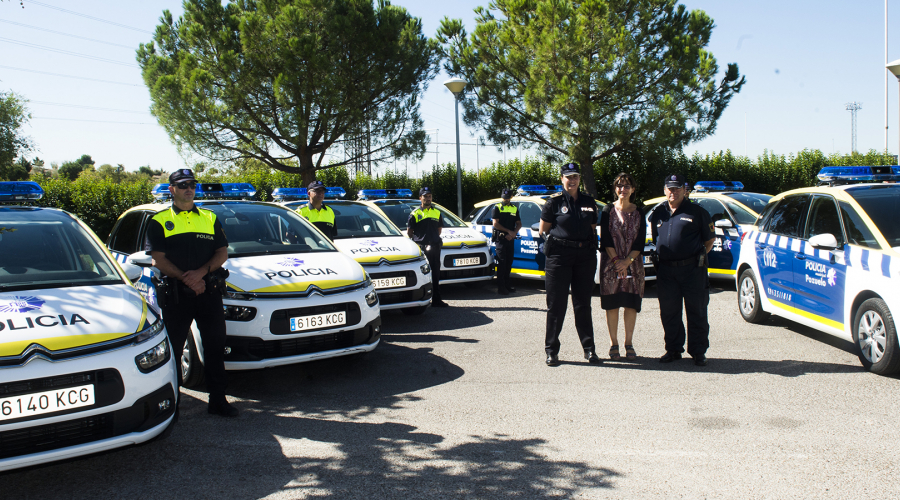 Presentación de los nuevos vehículos de la Policía Municipal de Pozuelo