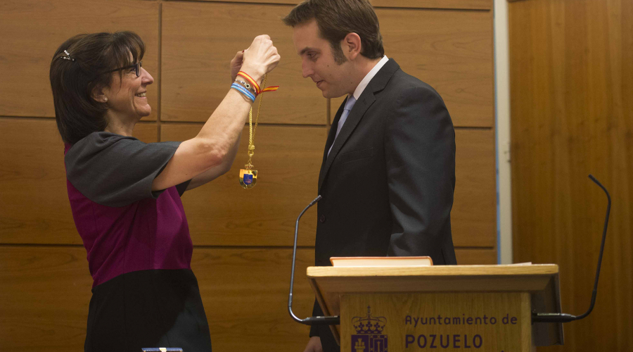 Toma de posesión del concejal David Rodríguez