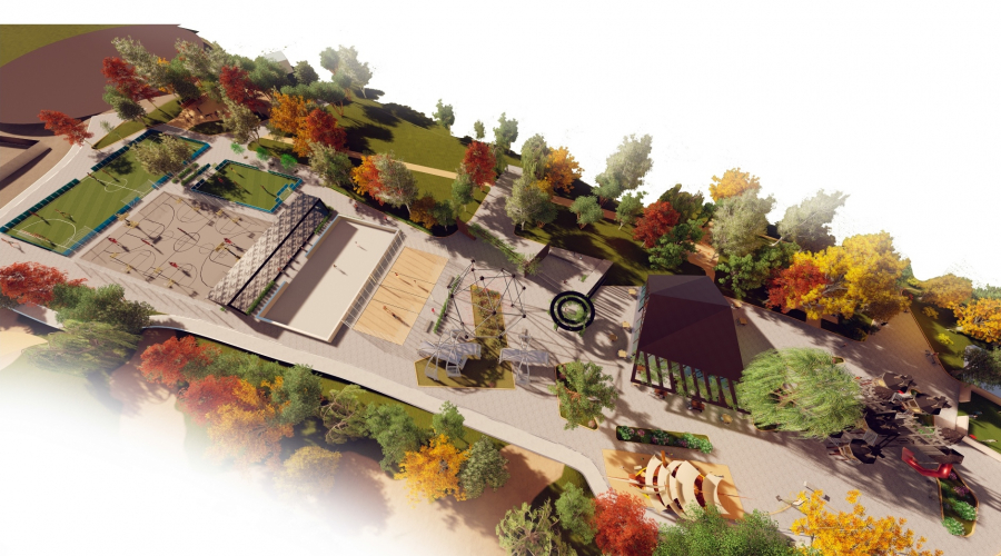 Obras antiguo mercadillo de Pozuelo