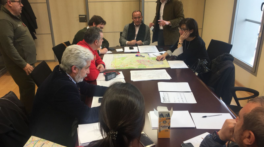 Reunión de coordinación ante el Plan de Inclemencias Invernales