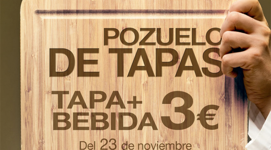 Cartel Pozuelo de Tapas noviembre 2018