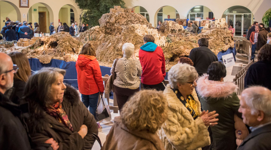 Visitas al Belén del Ayuntamiento