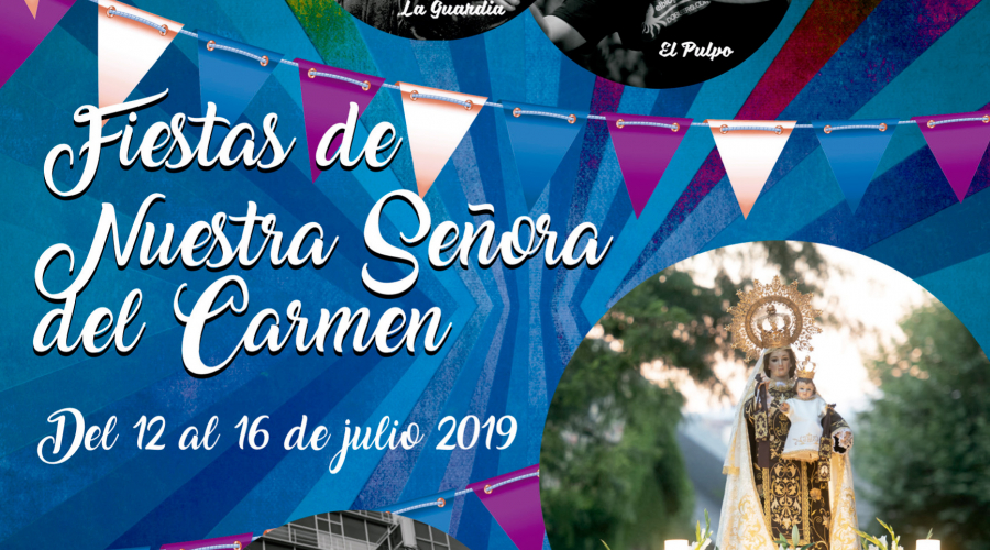 Cartel Fiestas del Carmen 2019
