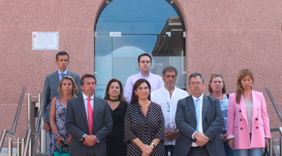 Minuto de silencio en el Ayuntamiento