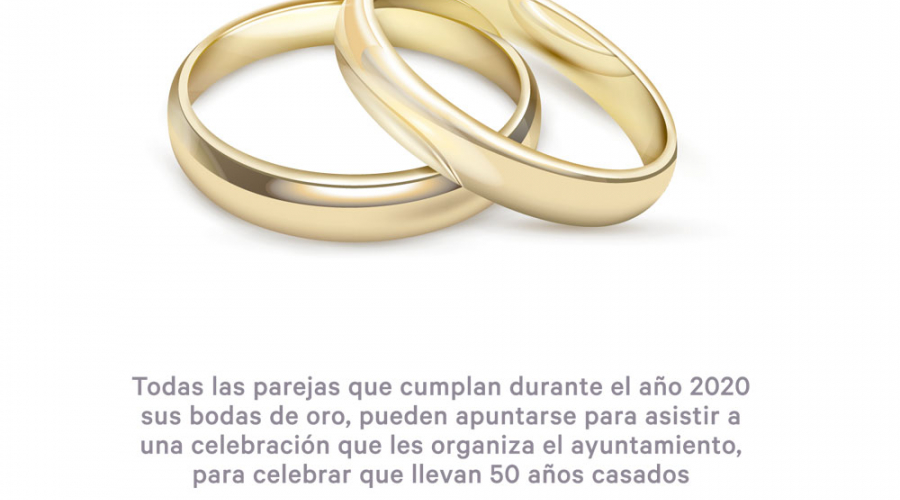 Cartel Celebra tus bodas de oro