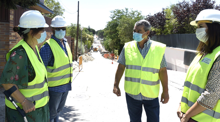 Susana Pérez Quislant visita las obras de La Cabaña
