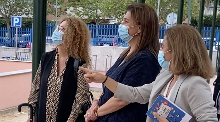 Visita colegio obras verano