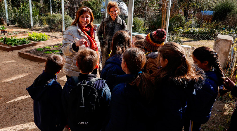 Visita invernaderos Aula