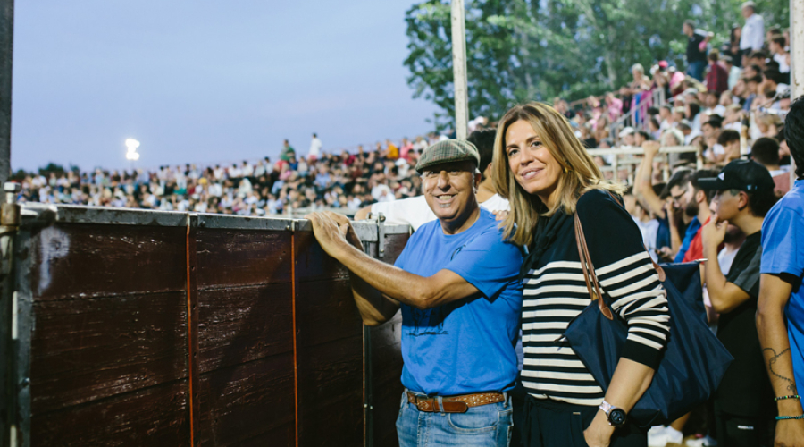 Encierro y capea en Pozuelo de Alarcón