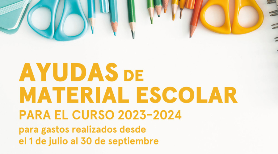 Ayudas material escolar