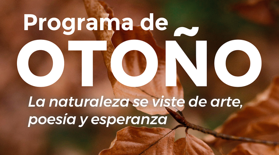 Cartel Otoño en el Aula de Educación Ambiental