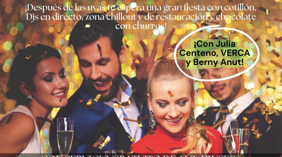 Cartel de la Fiesta de Nochevieja