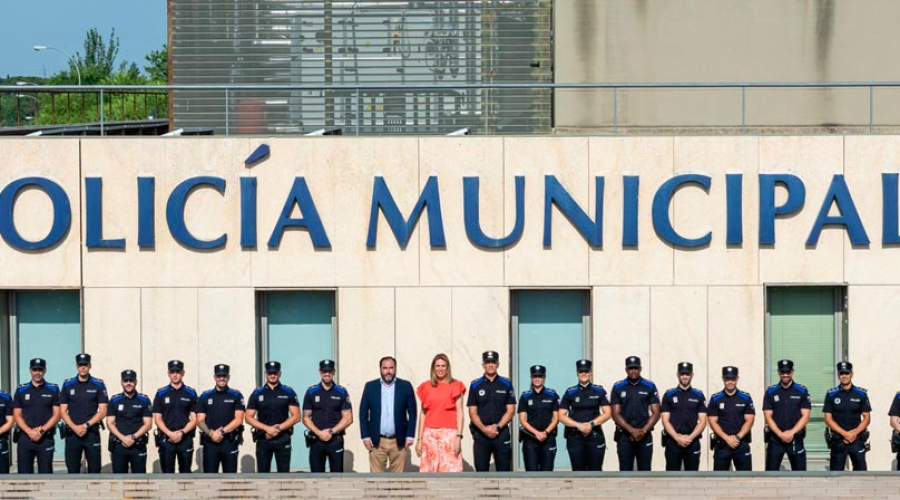 Policías municipales