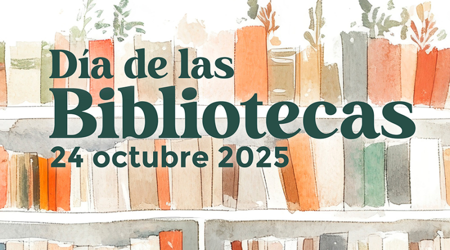 Cartel del Día de las Bibliotecas
