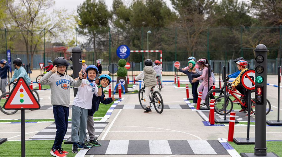 Circuito seguridad vial niños