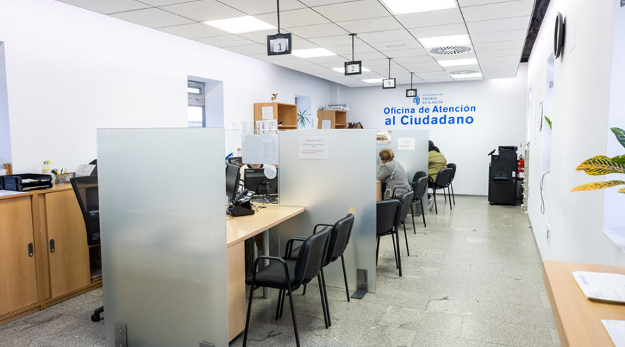 Una Oficina de Atención al Ciudadano