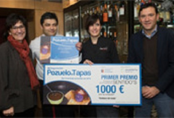 Primer premio Pozuelo de Tapas Sentido's (Se abre en ventana nueva)