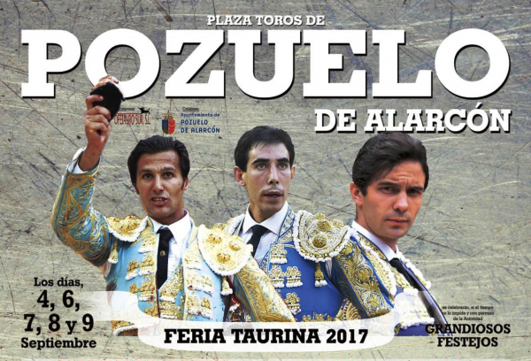 Cartel taurino para las fiestas en honor a Nuestra Señora de la Consolación 2017