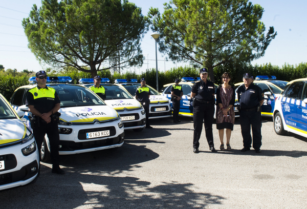 Presentación de los nuevos vehículos de la Policía Municipal de Pozuelo