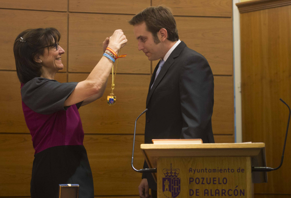 Toma de posesión del concejal David Rodríguez