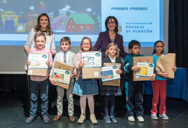 La alcaldesa, Susana Pérez Quislant, en la entrega de premios de los Concursos escolares