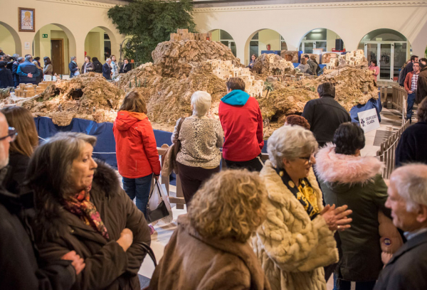 Visitas al Belén del Ayuntamiento