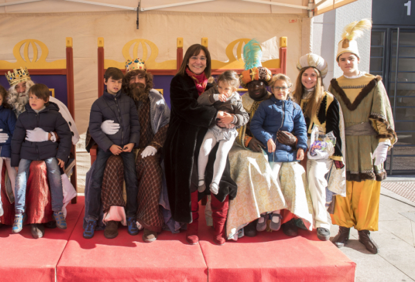 Entrega de cartas a los Reyes Magos