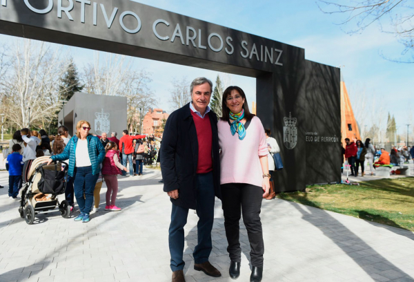 Inauguración del Parque Carlos Sainz