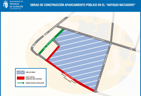Mapa corte zona matadero