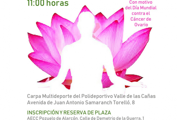 Cartel masterclass de yoga