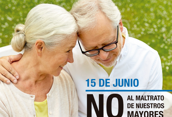 Cartel contra los abusos a mayores